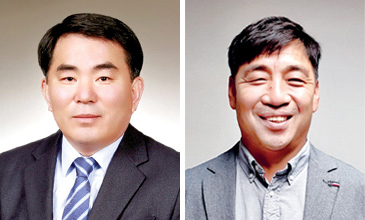 배정섭 양파연합회 신임 회장(왼쪽)과 이홍주 자조금 신임 회장