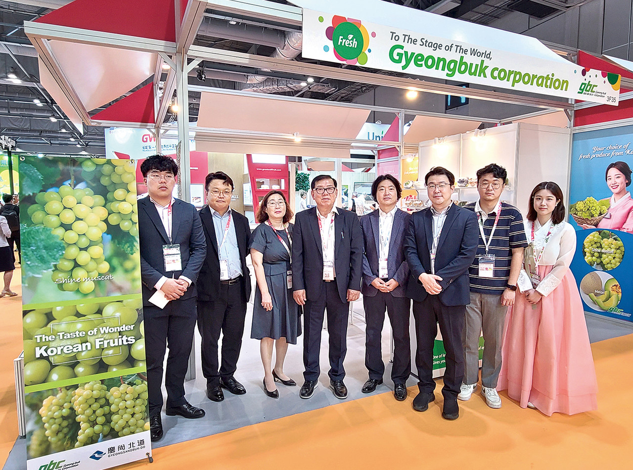 경북도가 지난 6일부터 8일까지 3일간 홍콩에서 열린 아시아 최대 신선농산물 박람회인 ‘홍콩 AFL 박람회’에 참가했다. 