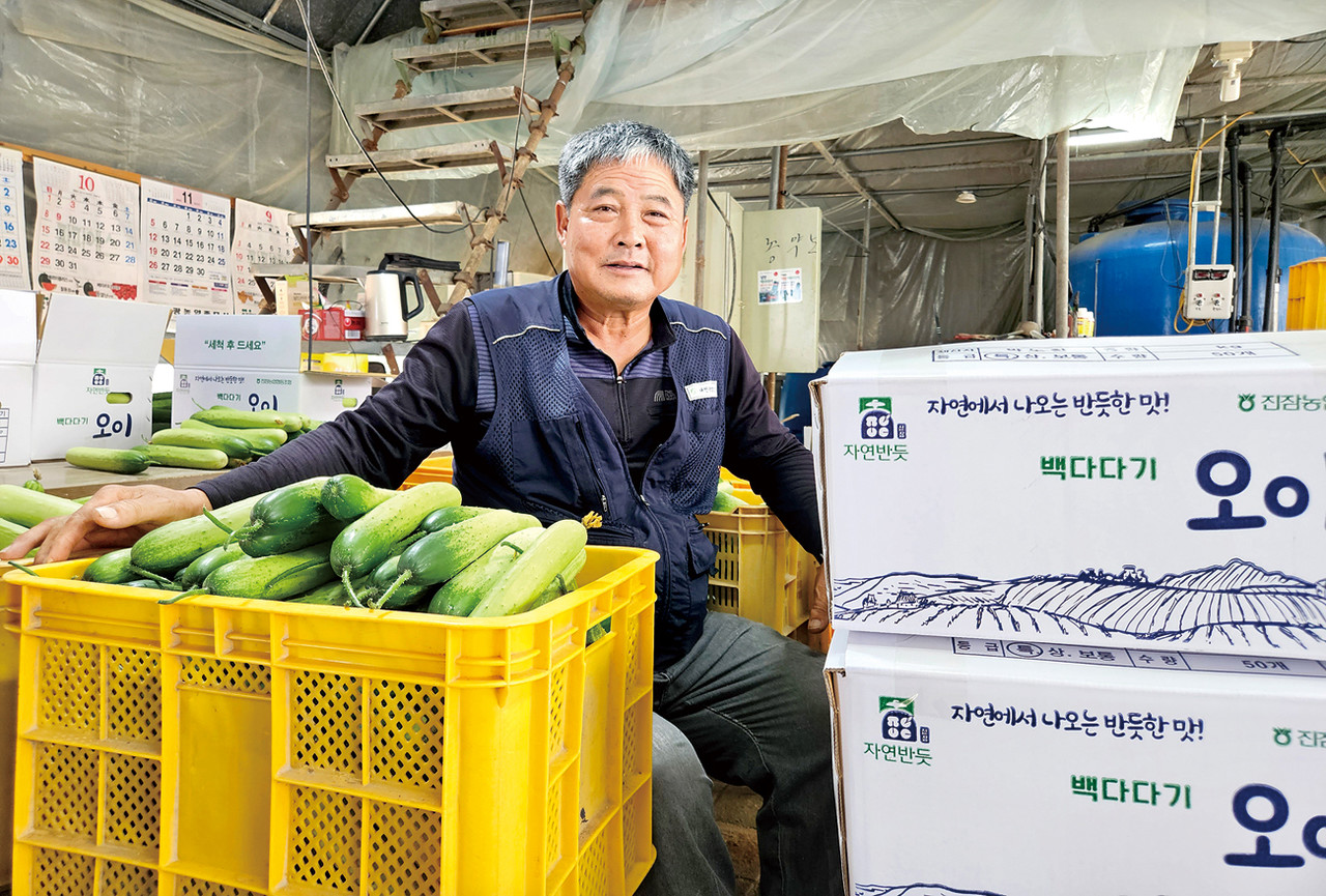 박노창(63) 한국후계농업경영인대전광역시연합회 수석부회장.