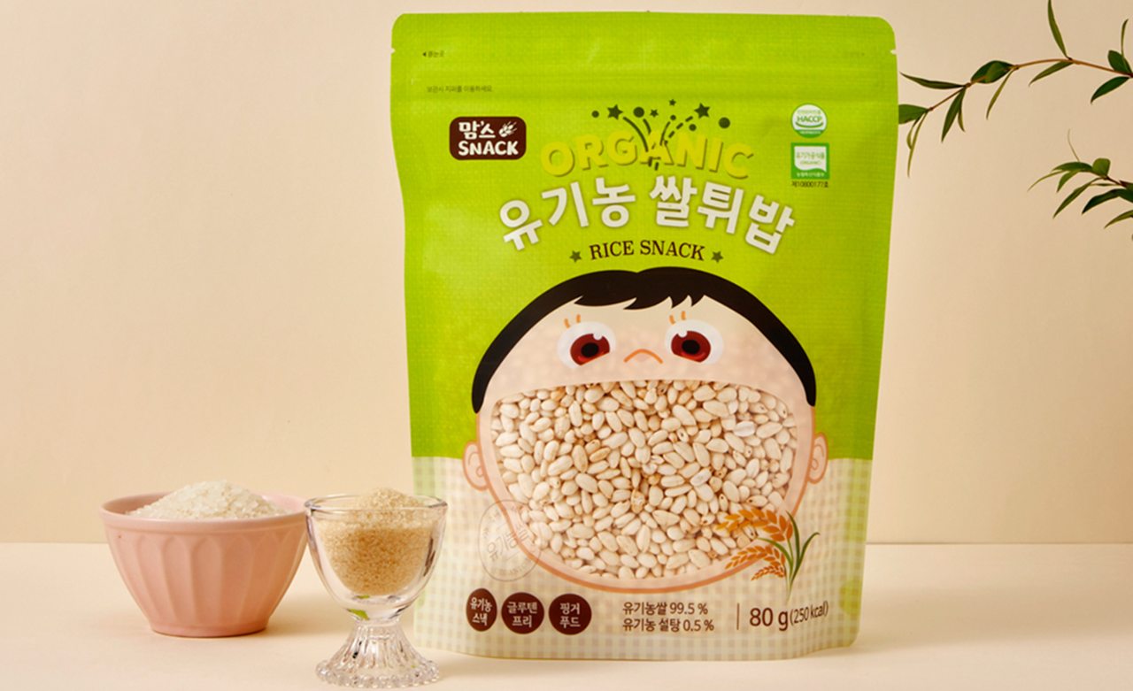 청오건강 ‘유기농 쌀튀밥’