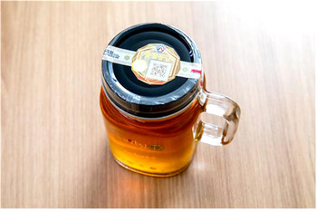 벌꿀등급제가 표시된 꿀 제품.