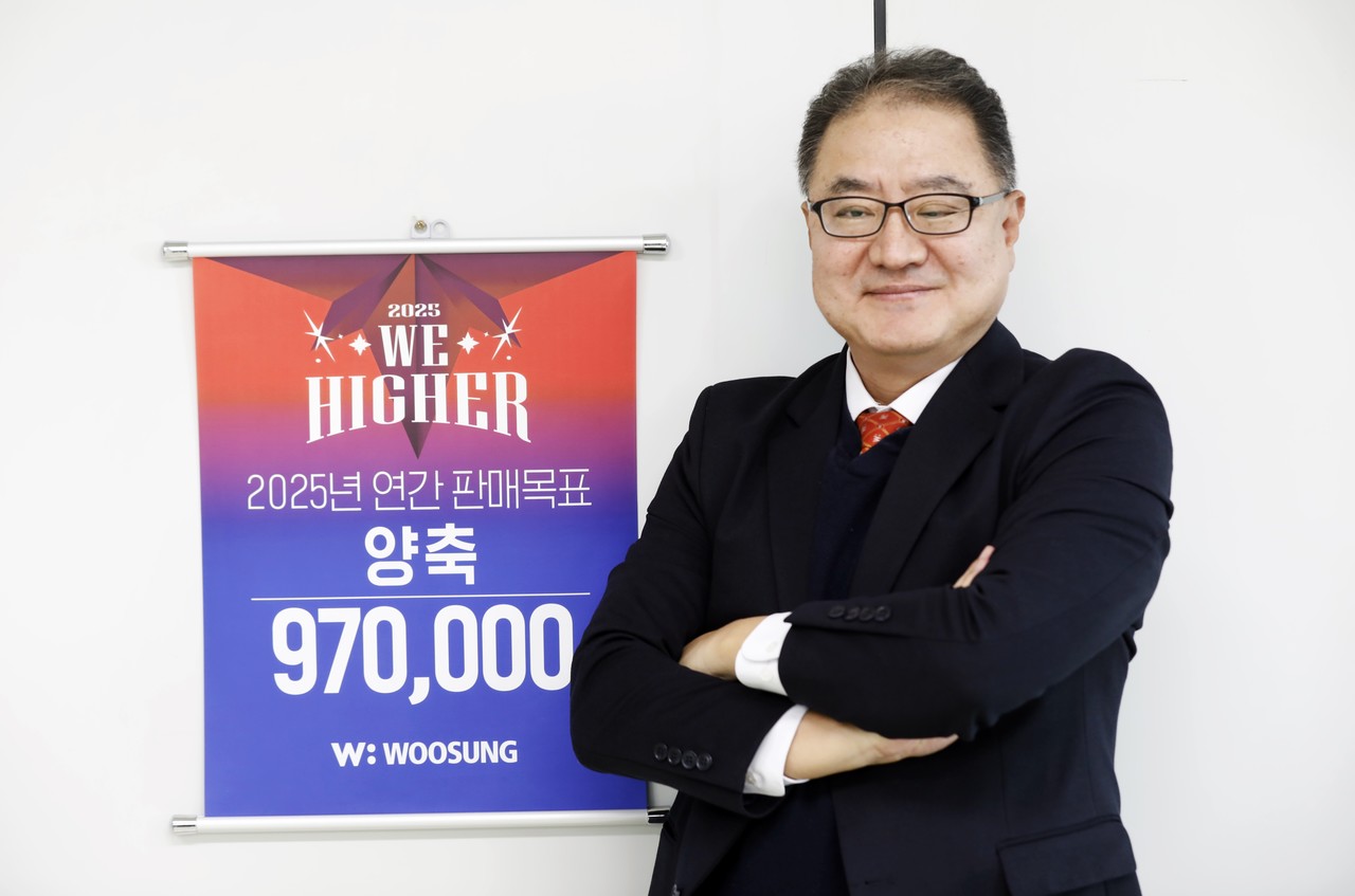 민승기 우성사료 영업전략본부 상무이사는 고품질 사료와 고객서비스를 통해 올해 사료생산량 100만톤을 달성하겠다는 포부를 밝혔다. 